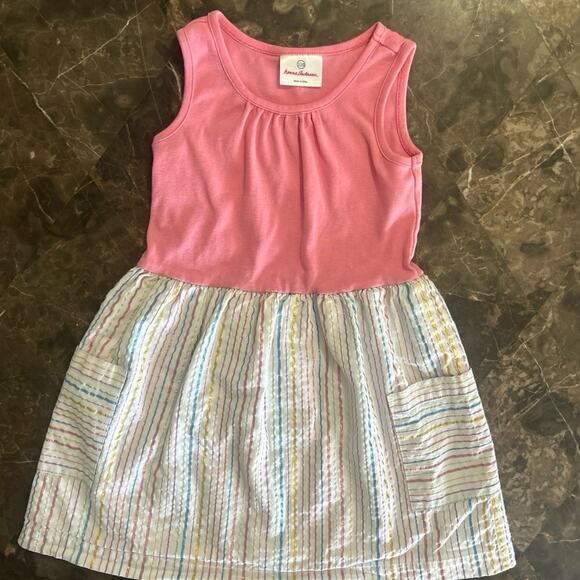 Hanna Andersson Spring Summer Sleeveless Dress Size 4T 5T 110 - Picture 1 of 3